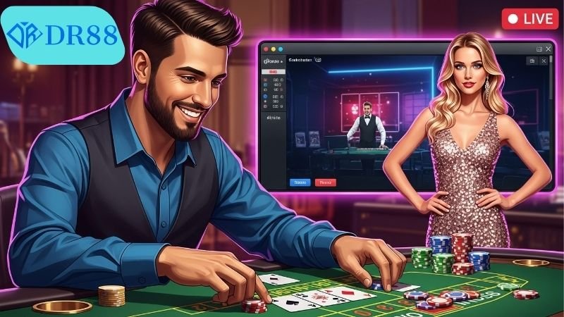 Các trò chơi phổ biến tại casino live dealer DR88
