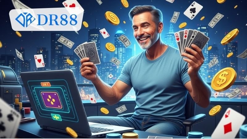 Khám phá sảnh Poker trực tuyến DR88 với nhiều cấp độ khác nhau